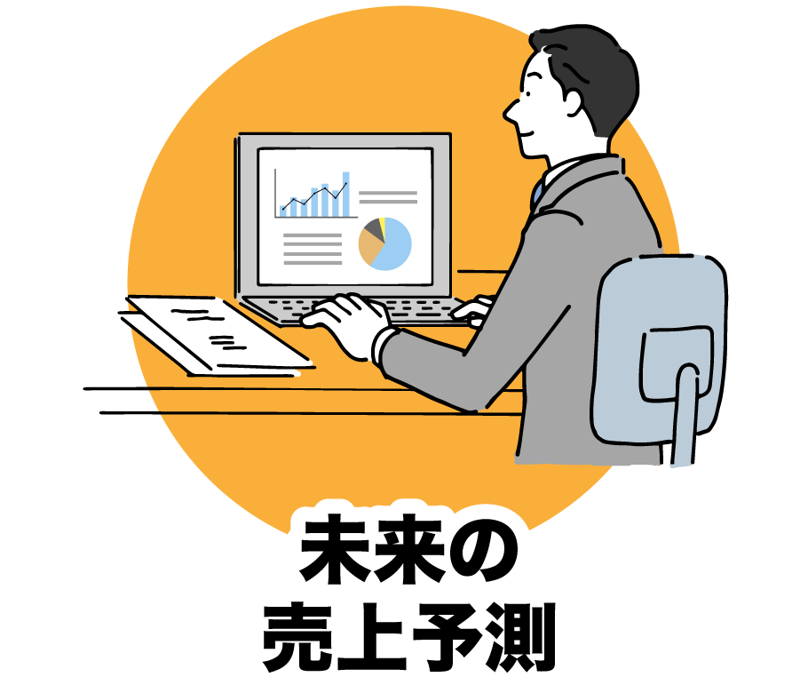 未来の売上予測