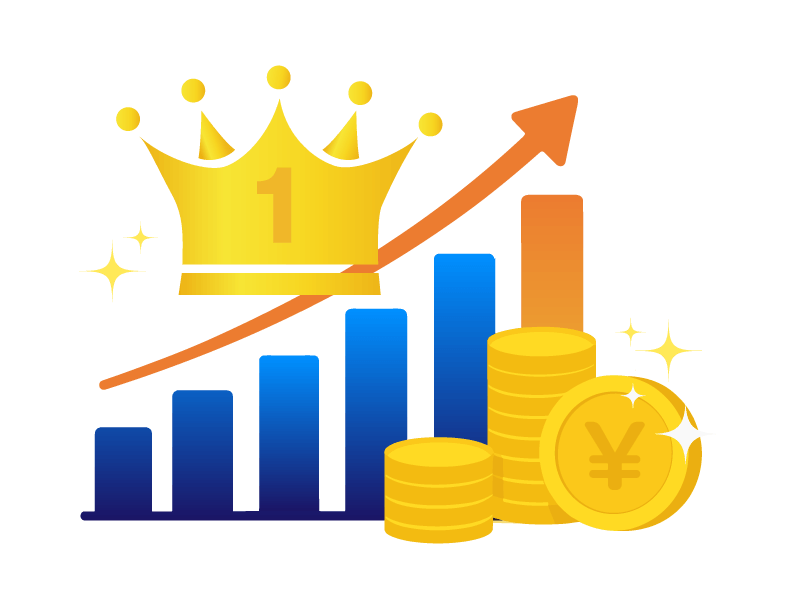 業界No.1の独自高収益モデル